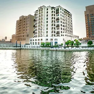 מלון דירות Suha Creek Apartment, Waterfront Jaddaf,, דובאי